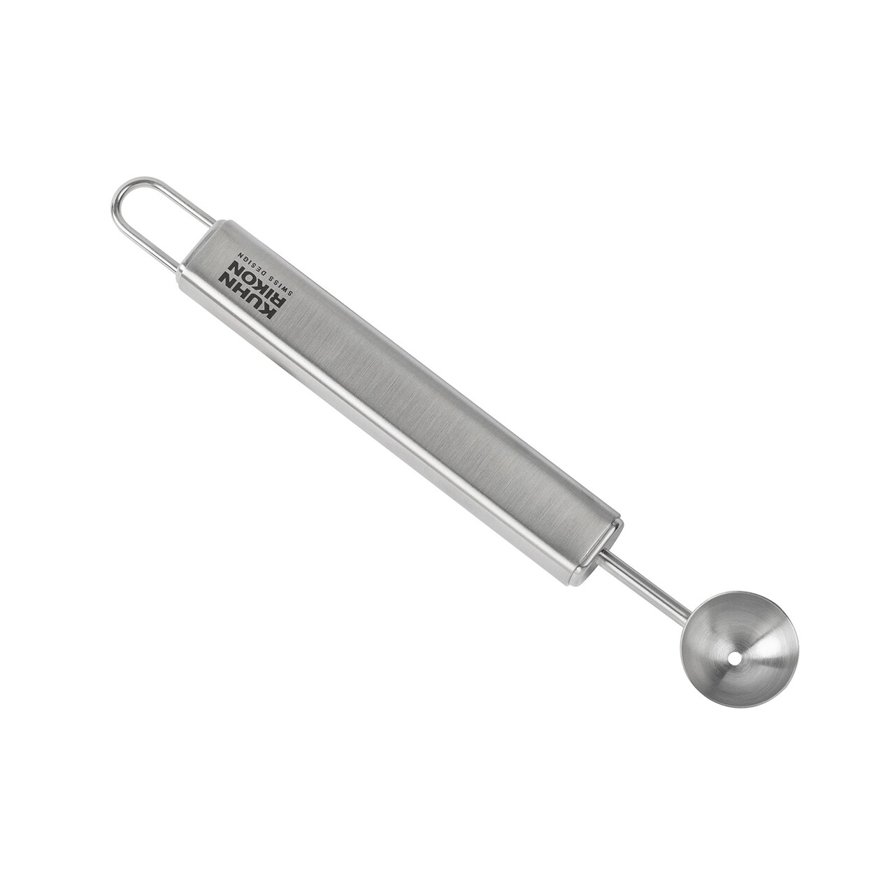 Kuhn Rikon Essential Melon Baller with Stainless Steel Scoop for Melon, Fruit & Cookie Dough